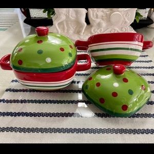 SMALL CHRISTMAS BAKING DISHES